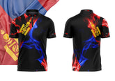 Mongolia flag jersey